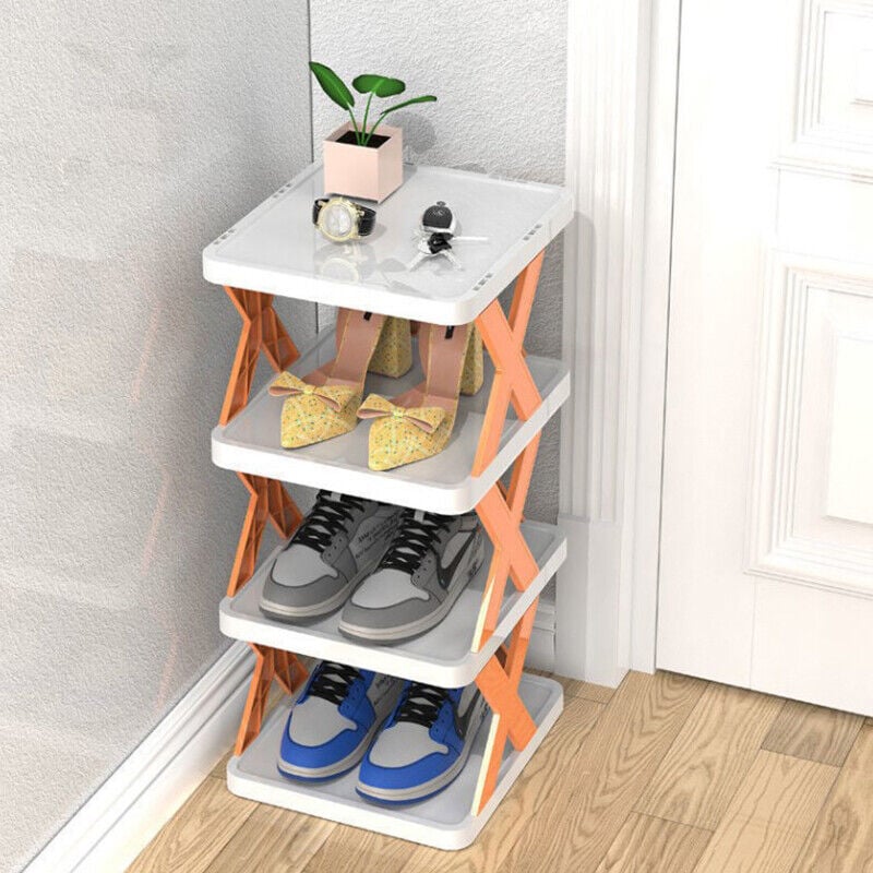 Sandsberg | Vertikales Schuhregal | Platzsparende Mehrstufige Aufbewahrung