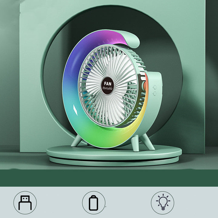 USB-Lade Nachtlicht Mini Ventilator | Karnz