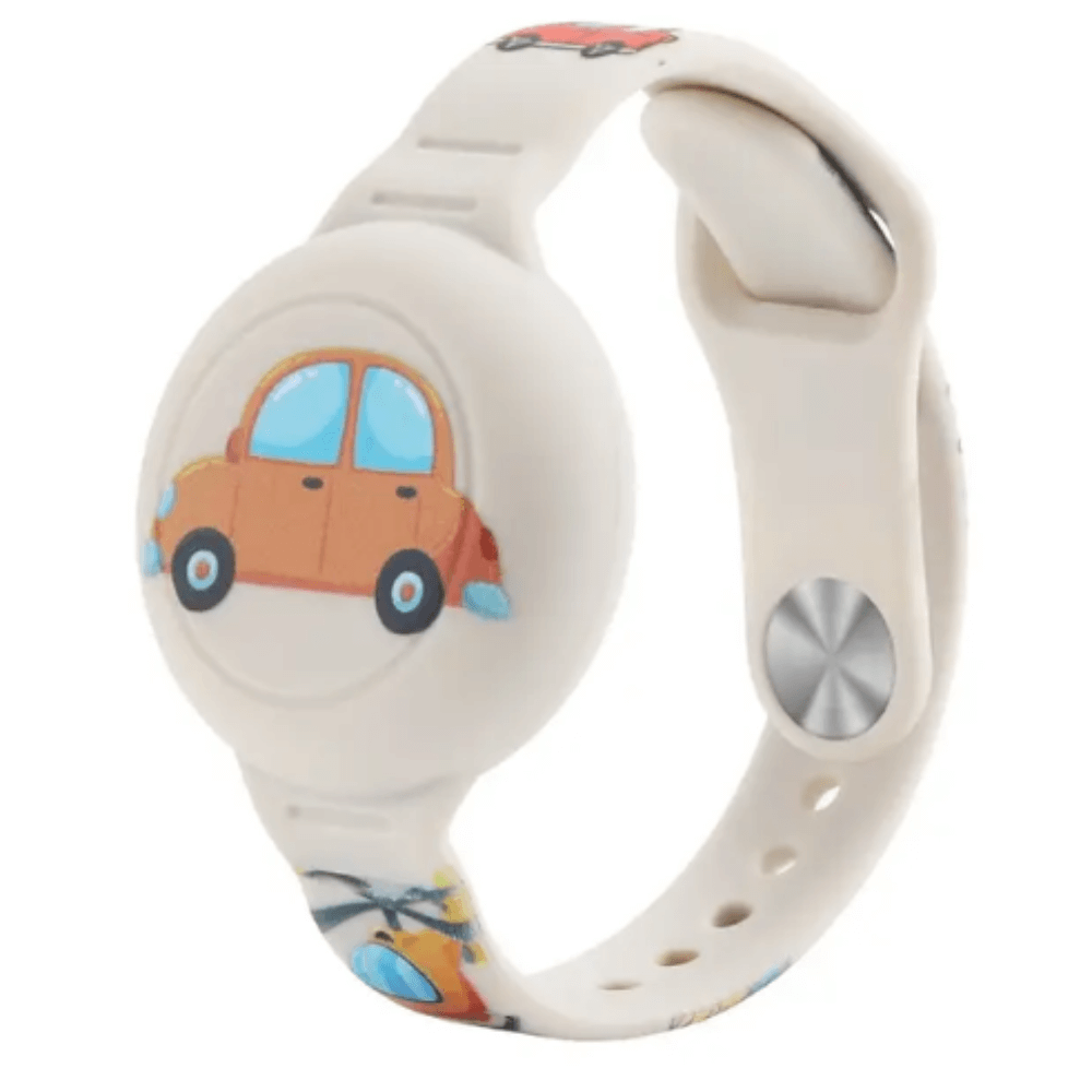 Kindersicheres GPS-Armband – Silikonhalterung für Tracker