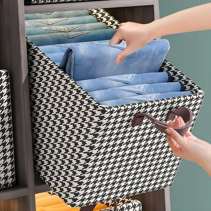 Faltbarer Jeans-Organizer | Für den Schrank | Karnz