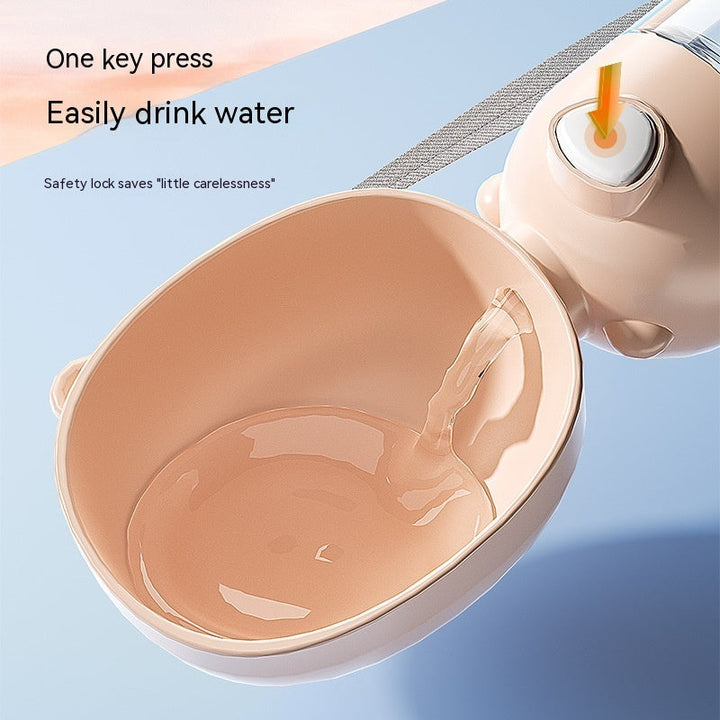 Tragbarer Hundemengen- und Wasserspender. | Karnz
