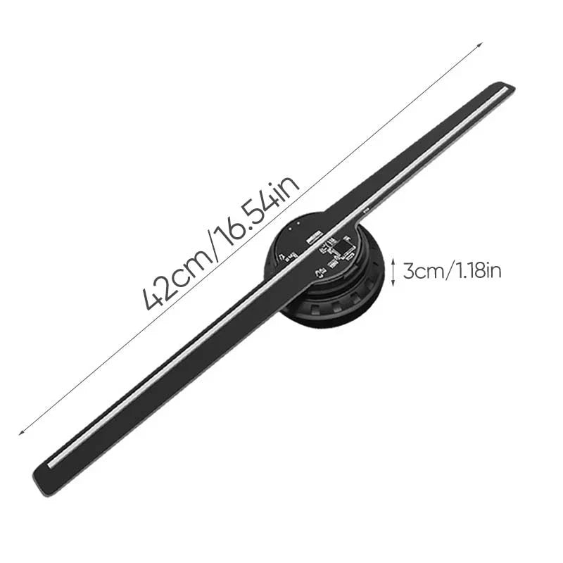 3D Hologram LED Ventilator Projektor | Karnz