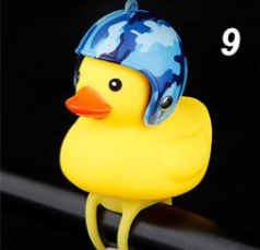 Kleine gelbe Entenfahrradklingel Karnz