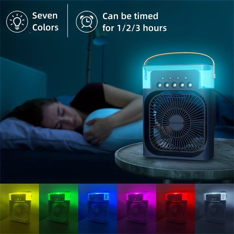 5A 2V Tragbare 600ml Spray Kühler Ventilator Schreibtisch USB Wiederaufladbarer Parfüm Luftbefeuchter Klimaanlage A/C Kühler Ventilator 3 Windgeschwindigkeiten | Karnz