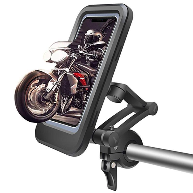 RideCharge Pro – Wasserdichte Handyhalterung mit USB-Anschluss und 15-W-Wireless-Ladefunktion für Fahrräder und E-Bikes