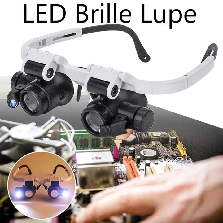 LED Brille Lupe | Karnz