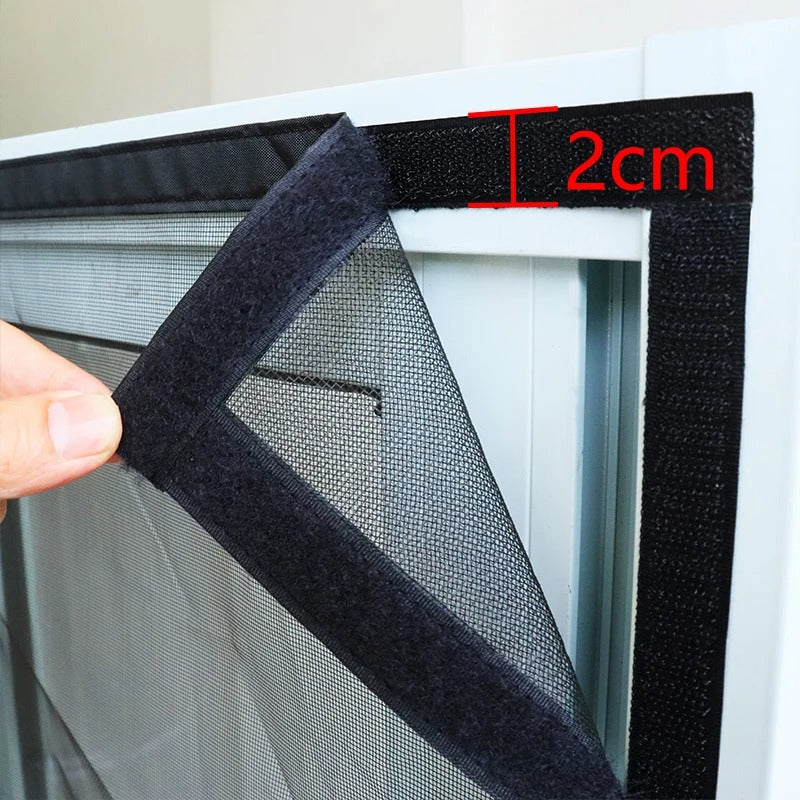 Slim magnetische Türvorhang gegen Insekten – automatisch schließend | Karnz
