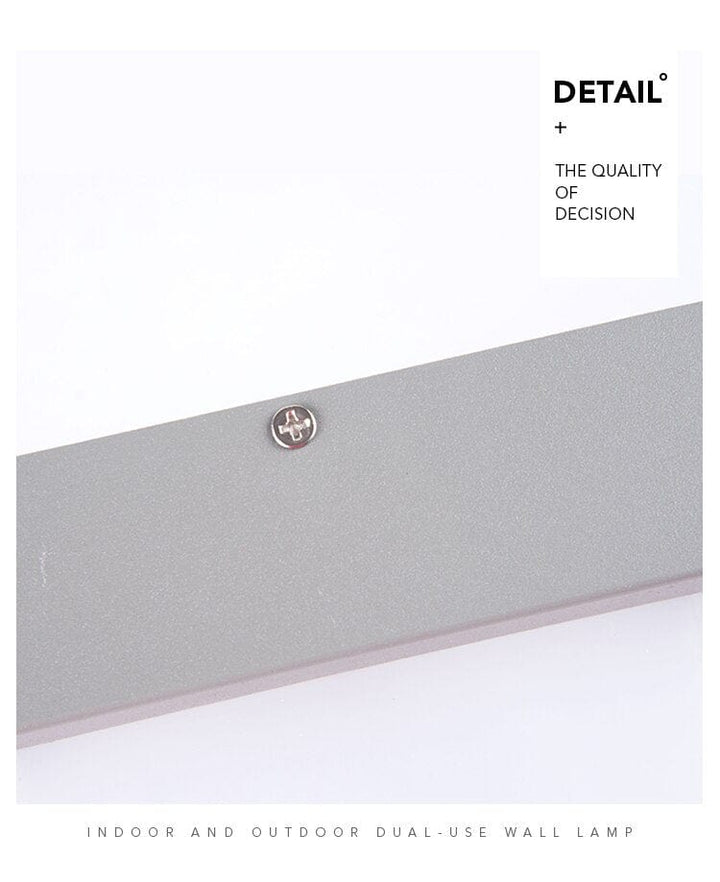 Bewegungsmelder Außen Wandlampe – Modernes Aluminium Design