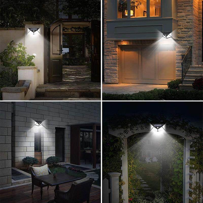 LED Außen-Solarlicht Wandleuchte | Karnz