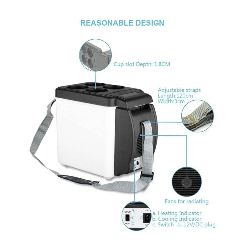 Mini Elektrische Campingwagen Kühlschrankbox | Karnz