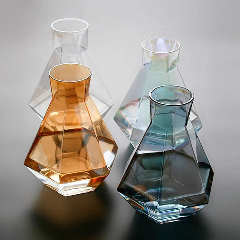 Diamond Typ Glas Wasserflasche Krug Trinkgeschirr Kreatives Trinkgeschirr | Karnz