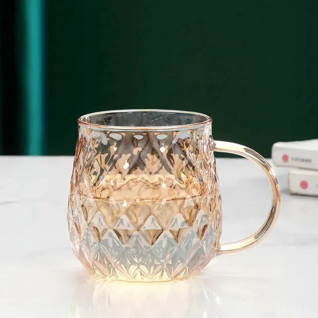 Diamant Typ Glas Wasserkocher Kreativer Glas Kessel Flasche | Karnz