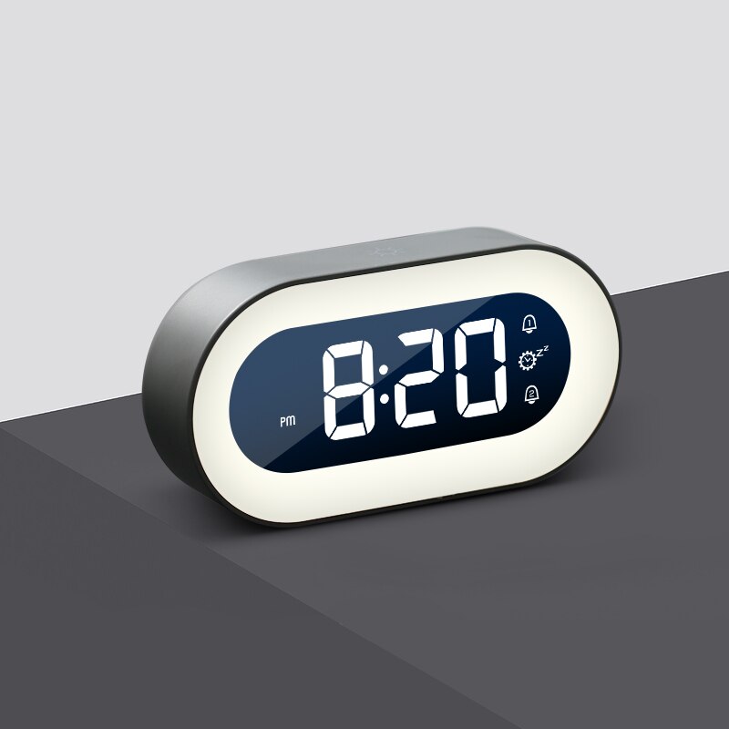 Digitaler Wecker mit Nachtlicht – Lumino