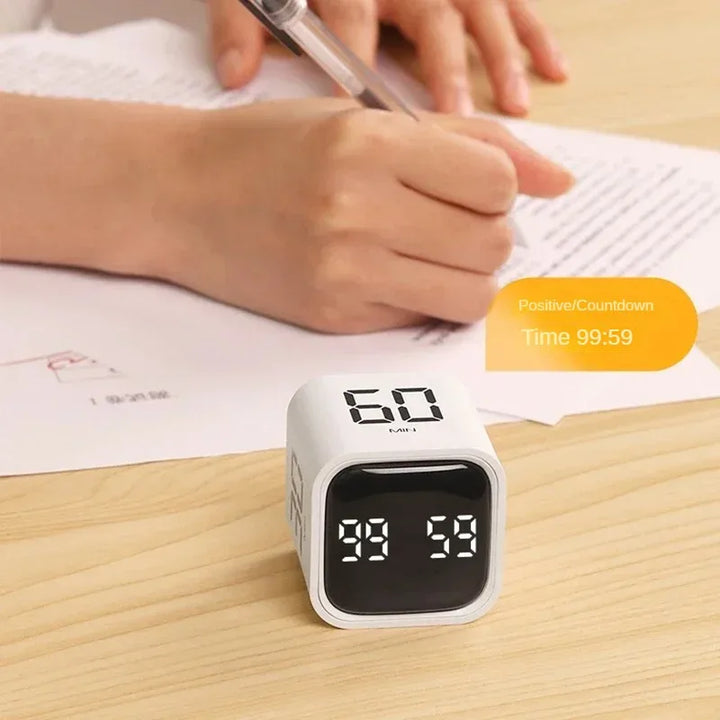 Time Cube SlimTimer – Tragbarer LED Würfel Timer mit Bewegungssensor | Karnz