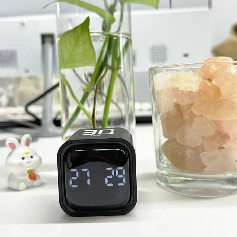 Time Cube SlimTimer – Tragbarer LED-Würfel-Timer mit Bewegungssensor | Karnz