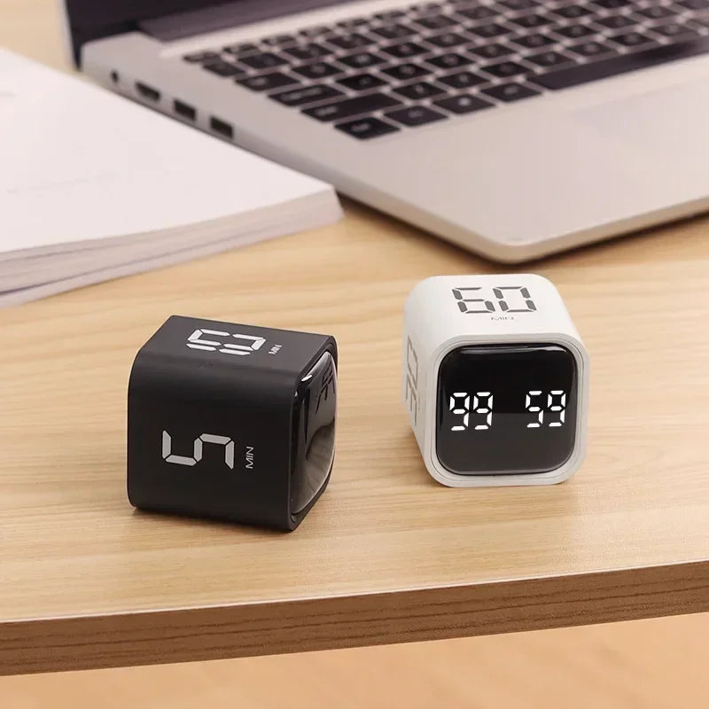 Time Cube SlimTimer – Tragbarer LED-Würfel-Timer mit Bewegungssensor | Karnz