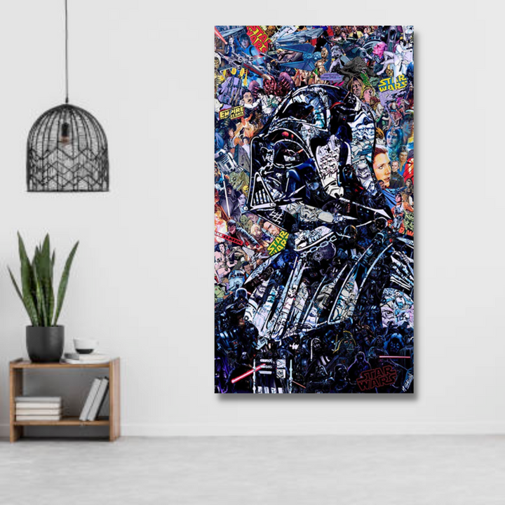 Disney Star Wars Poster Darth Vader Leinwandbild - Wanddekoration - Berühmtes Wandbild