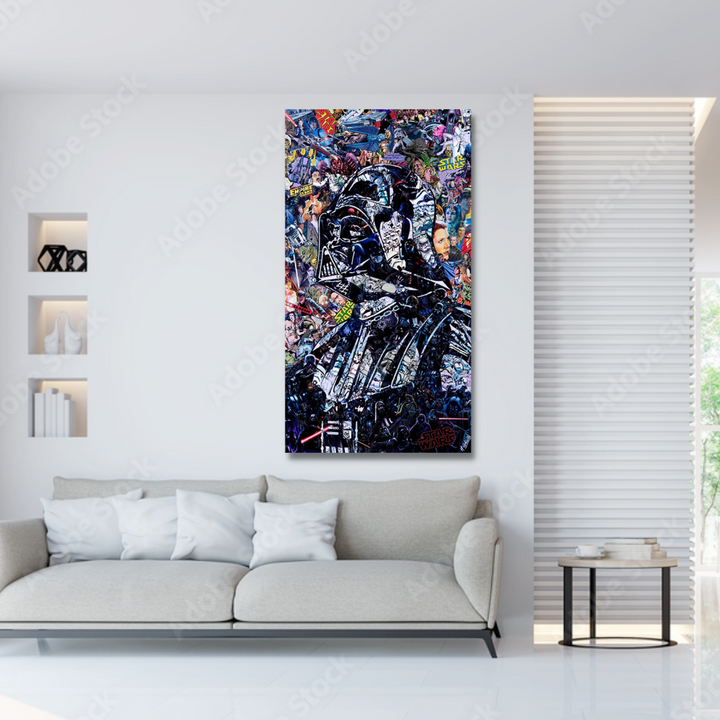 Disney Star Wars Poster Darth Vader Leinwandbild - Wanddekoration - Berühmtes Wandbild