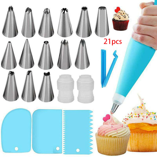 DIY Kuchen Drehteller Sahne Dekoration Zubehör Spatel Set Backwerkzeug | Karnz
