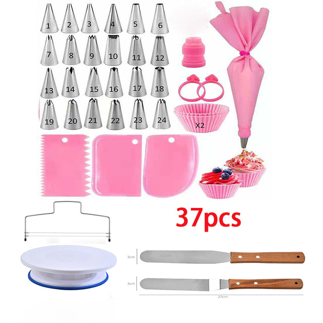 DIY Kuchen Drehteller Sahne Dekoration Zubehör Spatel Set Backwerkzeug | Karnz