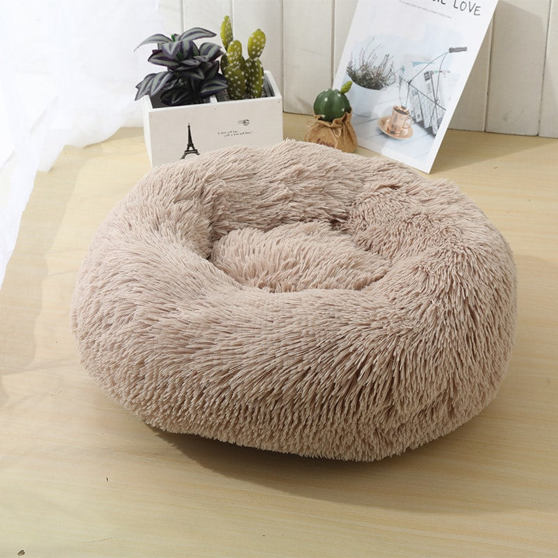 Weiches und beruhigendes Donut-Hundebett (Viele Farben) | Karnz