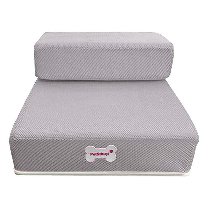 HOPHAVEN – Weiche Schaumstofftreppe für Haustiere für sicheren Zugang zu Couch und Bett