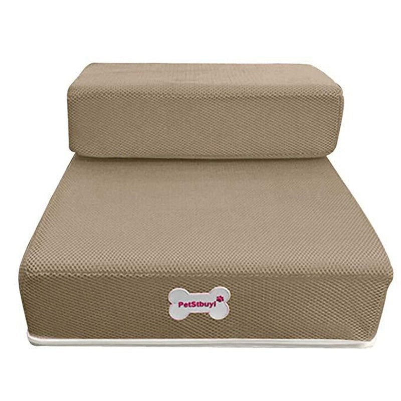 HOPHAVEN – Weiche Schaumstofftreppe für Haustiere für sicheren Zugang zu Couch und Bett