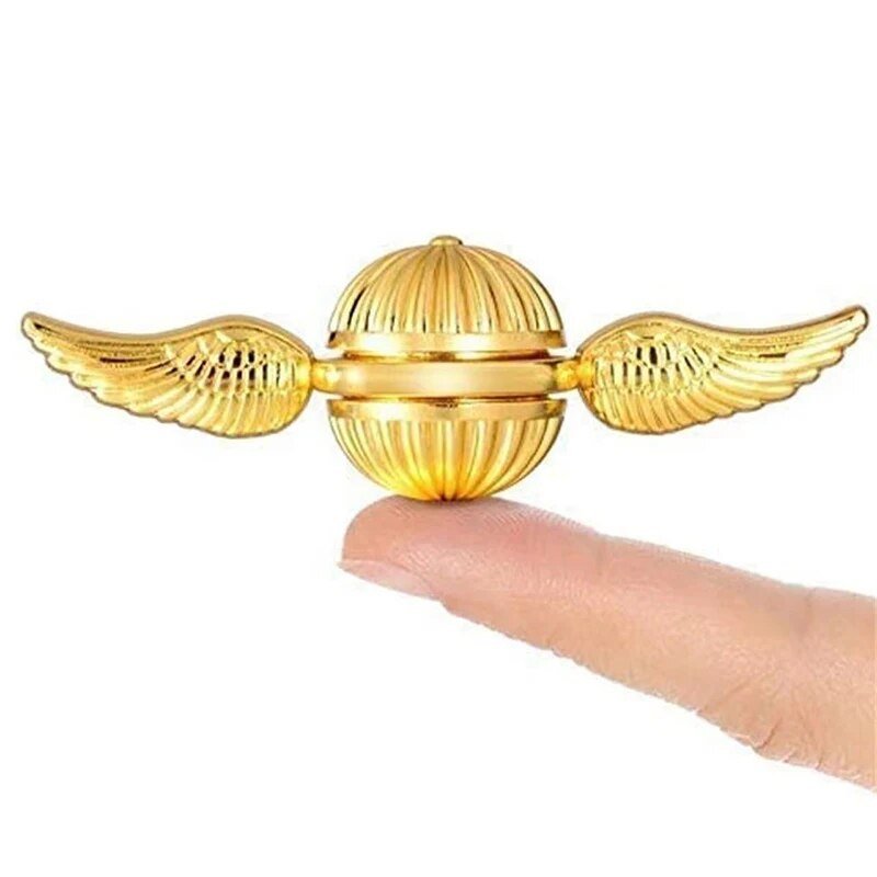 Goldene Schnatz Spinner - Stress und Angst abbauen - Ein magischer Entspannungshelfer! | Karnz