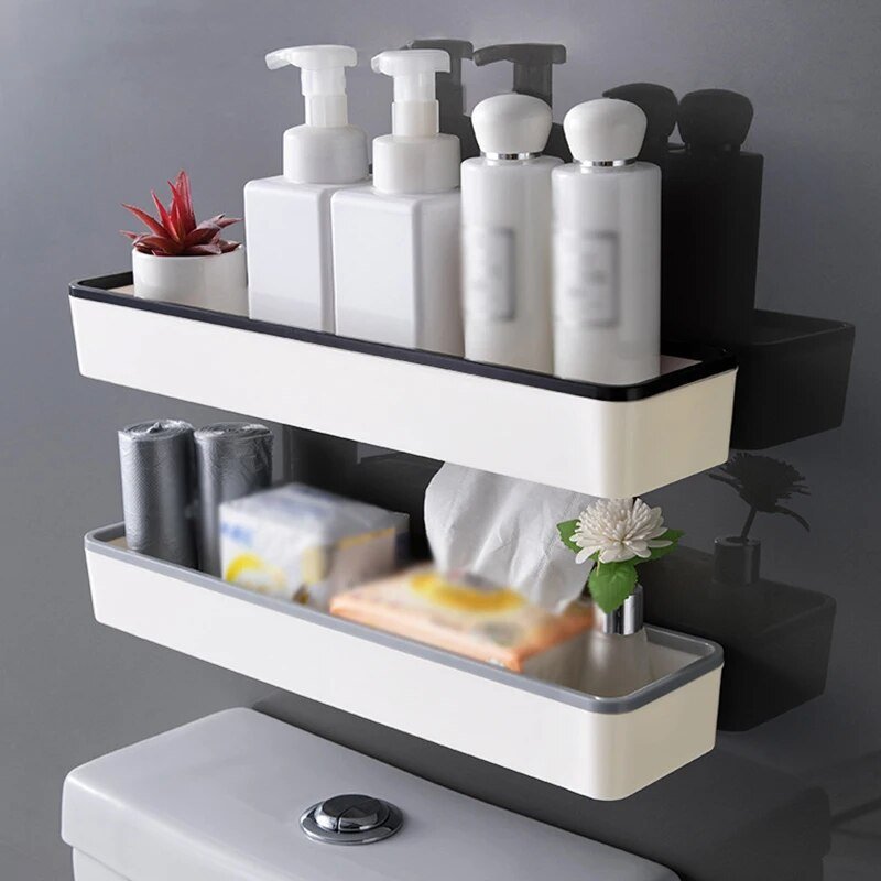 Regal - Optimieren Sie Ihren Raum - Elegant und praktisch - Ideal für das Badezimmer | Karnz