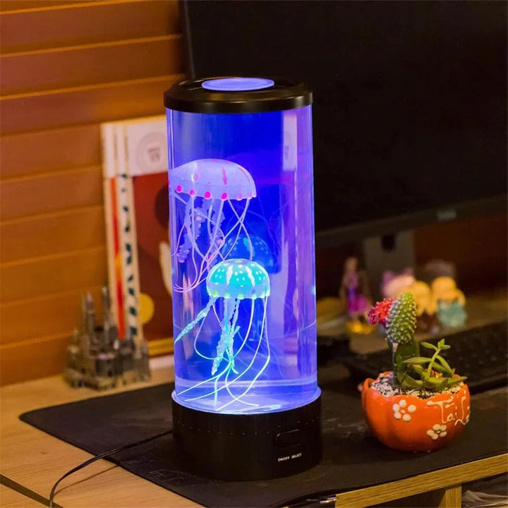 LED-Jellyfish-Lava-Lampe - OceanGlow | Karnz