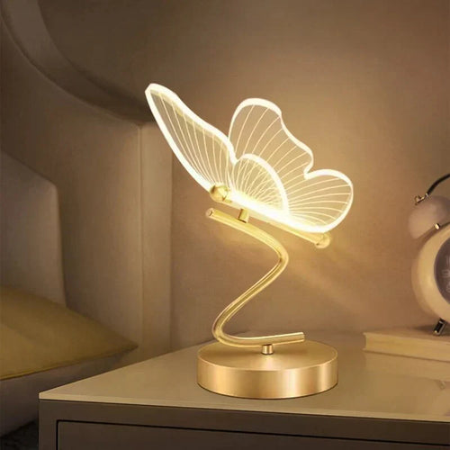 Karnz | Luxus Schmetterling LED Tischlampe - ButterflyLuxe
