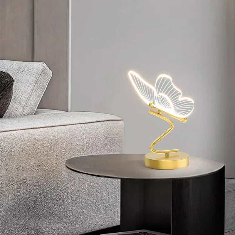 Karnz | Luxus Schmetterling LED Tischlampe - ButterflyLuxe