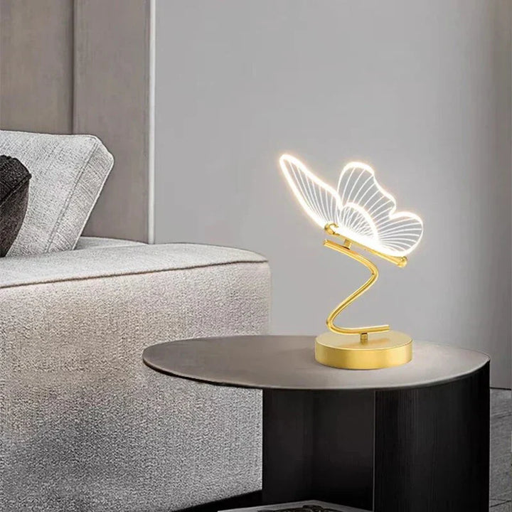 Karnz | Luxus Schmetterling LED Tischlampe - ButterflyLuxe
