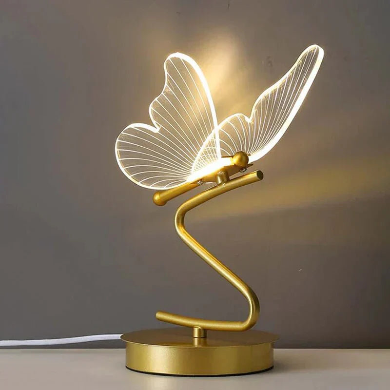 Karnz | Luxus Schmetterling LED Tischlampe - ButterflyLuxe