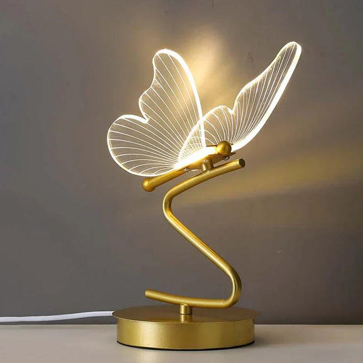 Karnz | Luxus Schmetterling LED Tischlampe - ButterflyLuxe