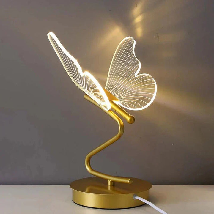 Karnz | Luxus Schmetterling LED Tischlampe - ButterflyLuxe
