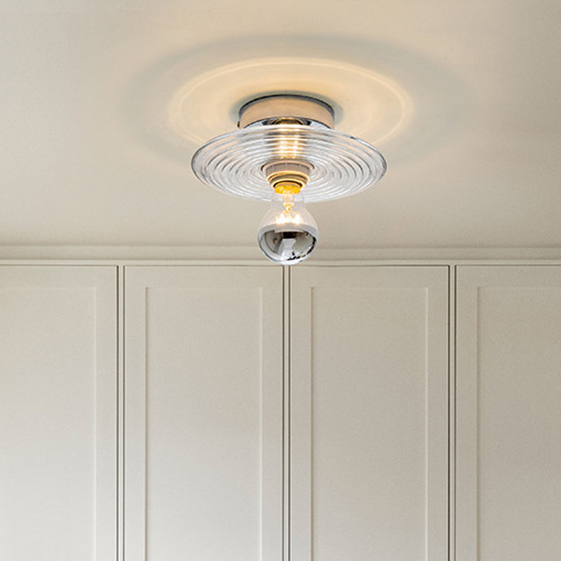 Moderne Wellen-Deckenleuchte – Elegante Glasleuchte für Wohn- oder Schlafzimmer | Karnz