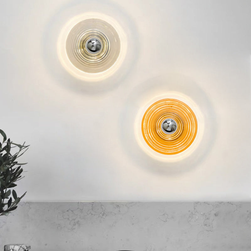 Moderne Wellen-Deckenleuchte – Elegante Glasleuchte für Wohn- oder Schlafzimmer | Karnz