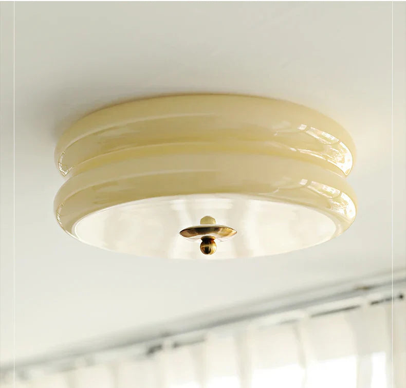 Dänische Deckenleuchte im Bauhaus-Stil - Elegante Aura-Lampe für Wohnzimmer & Schlafzimmer | Karnz
