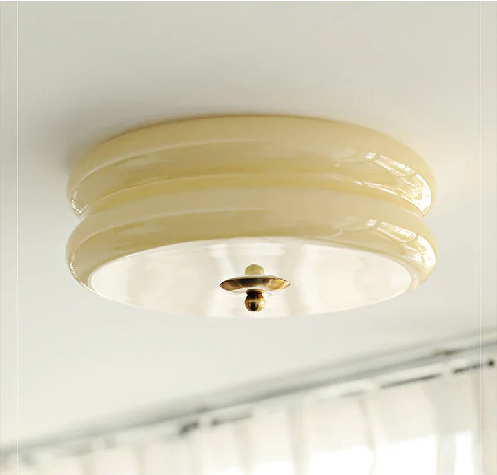 Dänische Deckenleuchte im Bauhaus-Stil - Elegante Aura-Lampe für Wohnzimmer & Schlafzimmer | Karnz