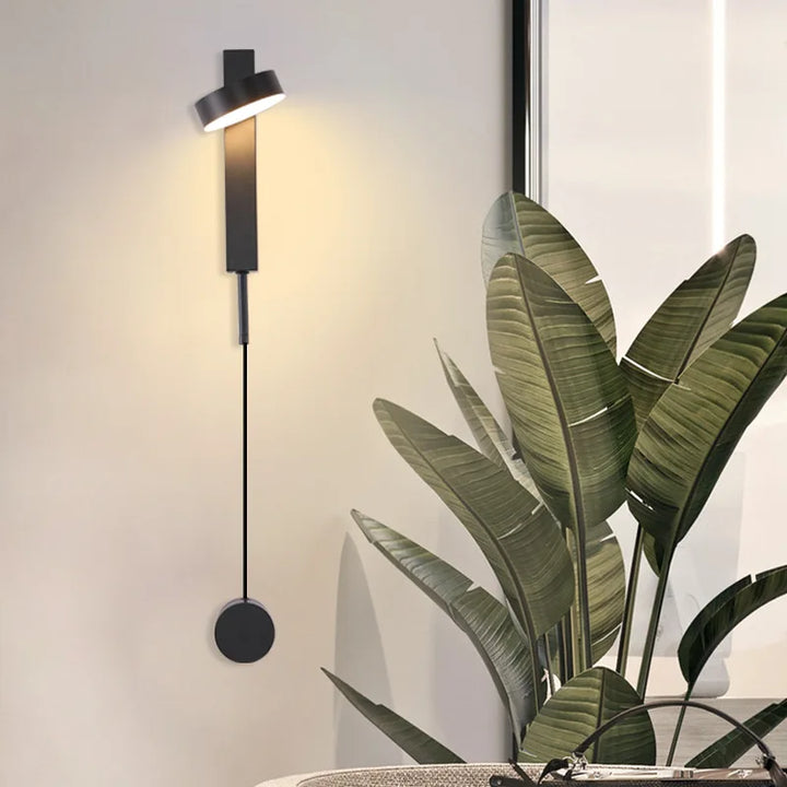 Moderne LED Wandleuchte mit minimalistischem Design für Flur oder Wohnzimmer | Karnz