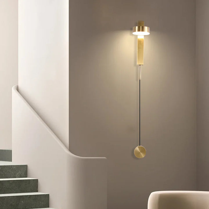 Moderne LED Wandleuchte mit minimalistischem Design für Flur oder Wohnzimmer | Karnz