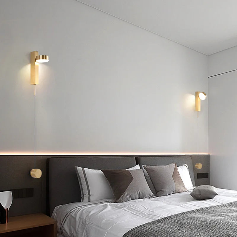 Moderne LED Wandleuchte mit minimalistischem Design für Flur oder Wohnzimmer | Karnz