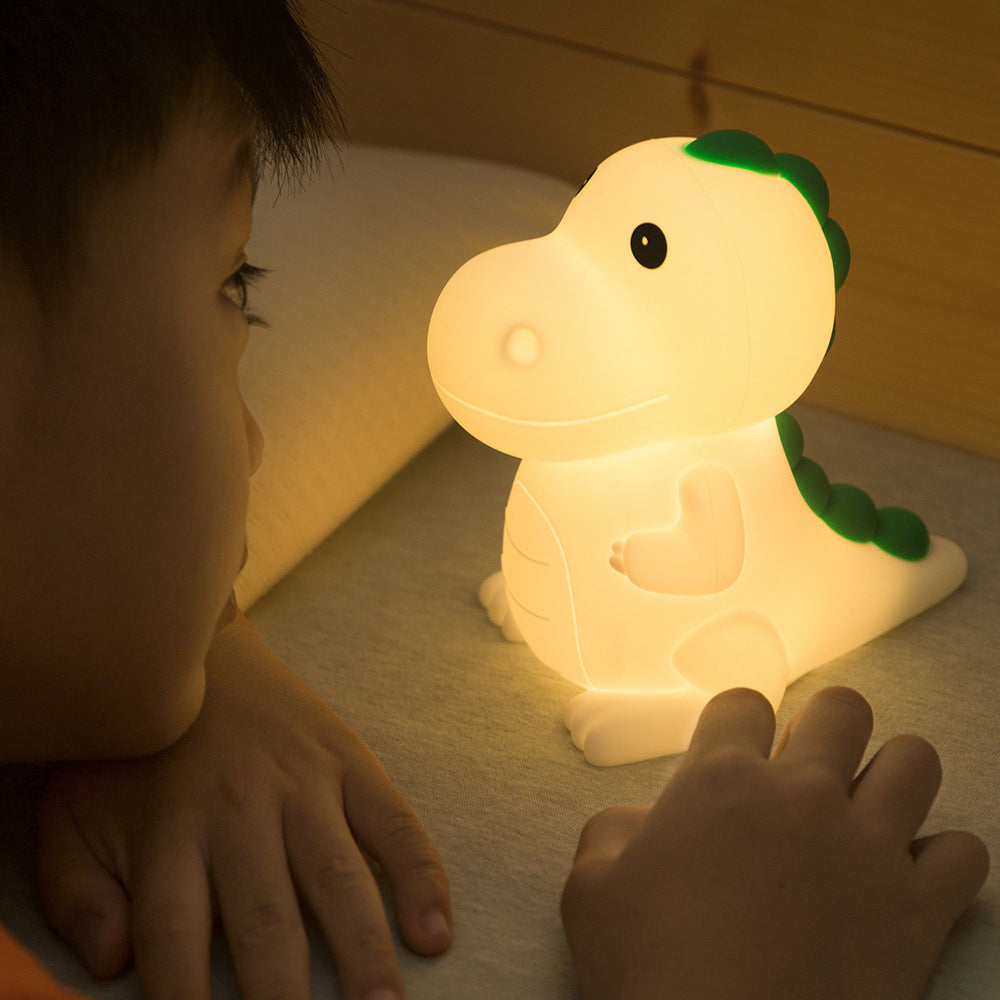 Niedliches Dinosaurier Nachtlicht für Kinder – Beruhigendes LED-Licht fürs Kinderzimmer | Karnz