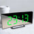 CurveTime Digitaler Wecker – Kompakter Wecker mit gekrümmtem Display und modernem Design | Karnz