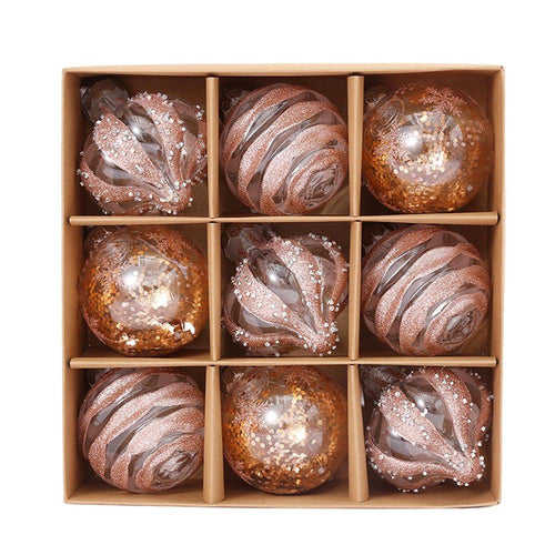Karnz | GoldElegance | Luxuriöse goldene Weihnachtsornamente