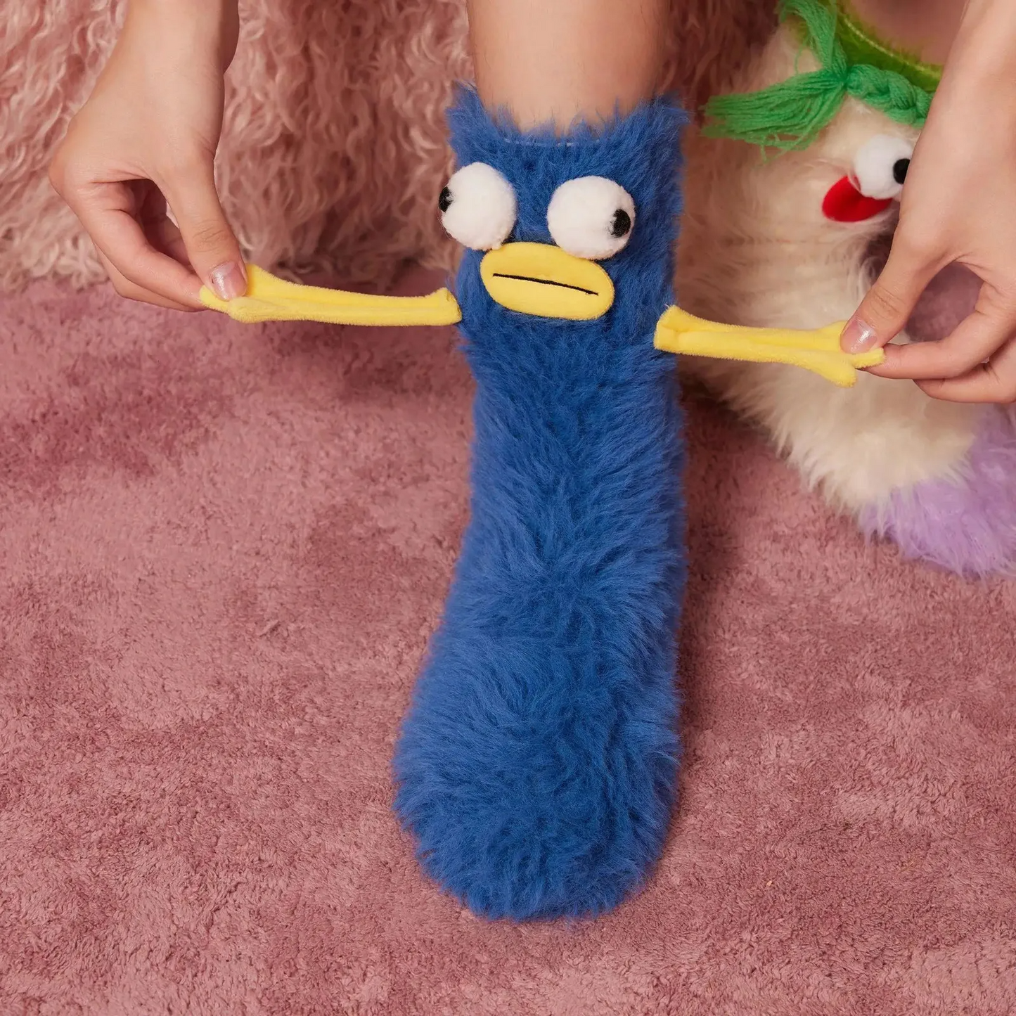 Gemütliche & lustige Plüschsocken | Karnz