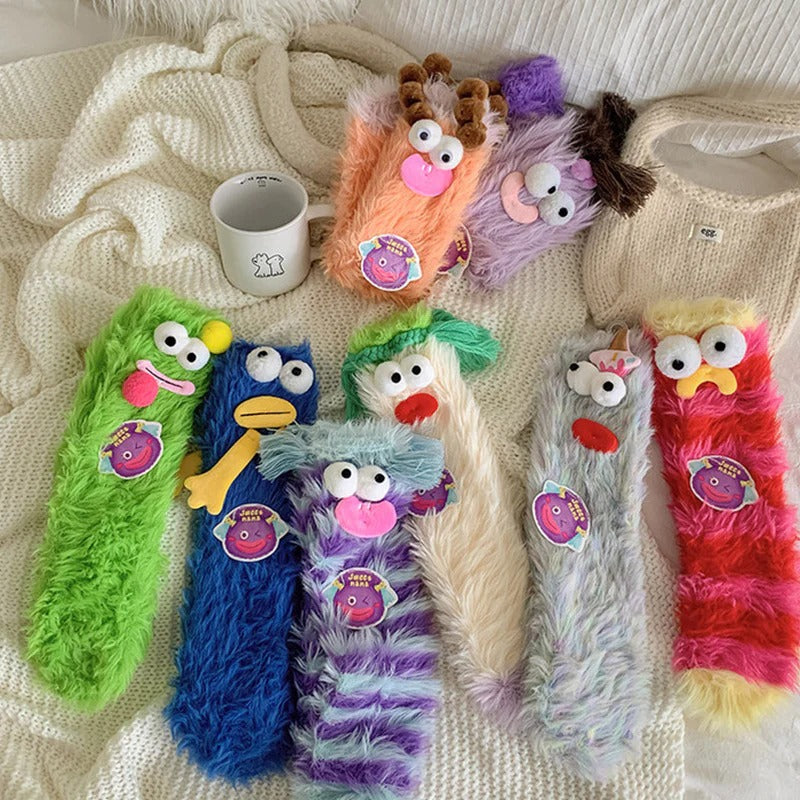 Gemütliche & lustige Plüschsocken | Karnz