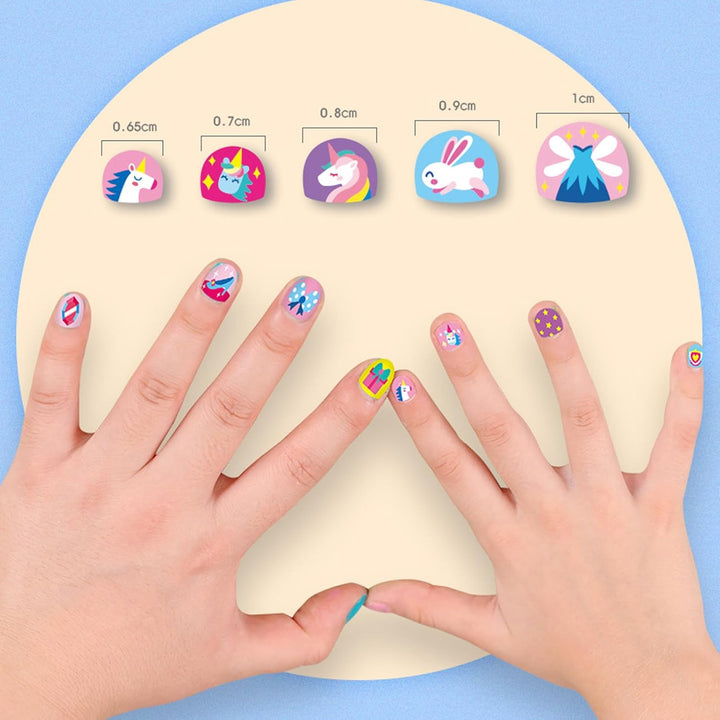 Kids Nagelkunst Aufkleber | Spaßige & Einfache Designs | Karnz