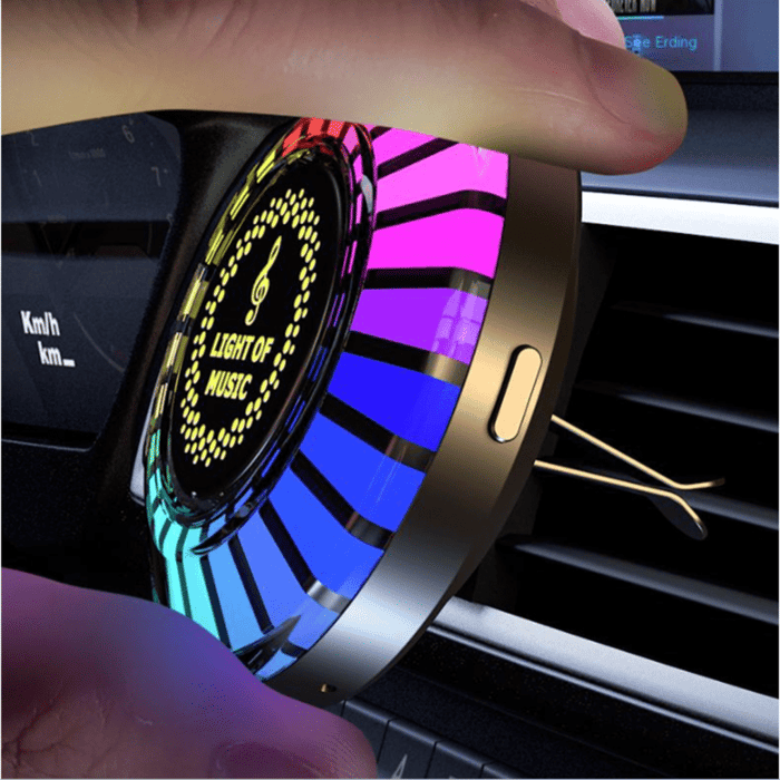 Auto Sound Pickup Licht | Tragbares RGB Vergnügen unterwegs | Karnz